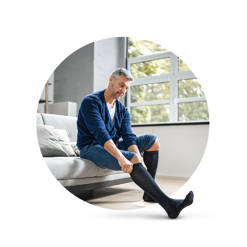 Herren Stützstrümpfe